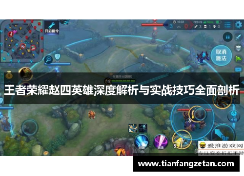 王者荣耀赵四英雄深度解析与实战技巧全面剖析